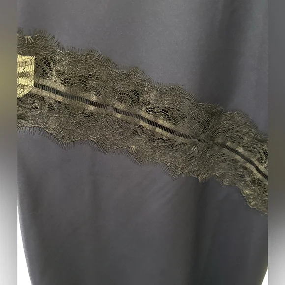 House of Harlow 1960 NWT Size S Beautiful Rich Navy & Black Lace Dress  (0633) - Picture 8 of 12